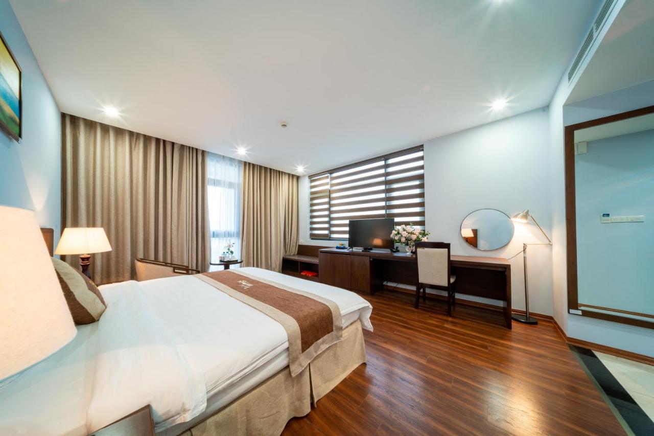 Khach San Thai Binh Dream Bagian luar foto